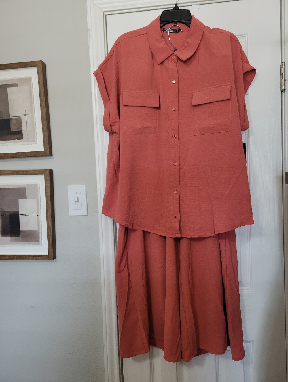 CURE 2-piece Wide-Leg Pant Set 3X - Picture 2 of 6